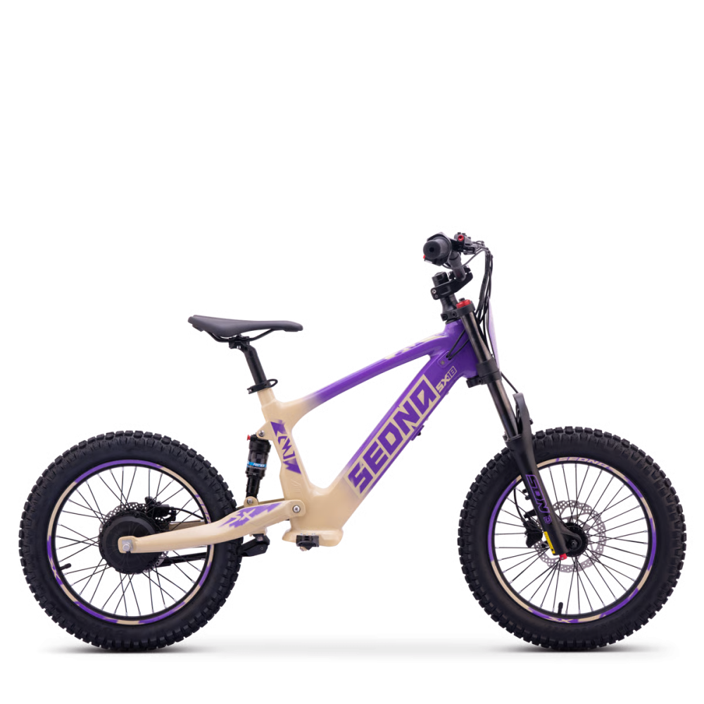 Električni otroški poganjalec Apollo Sedna SX 18 vijoličen