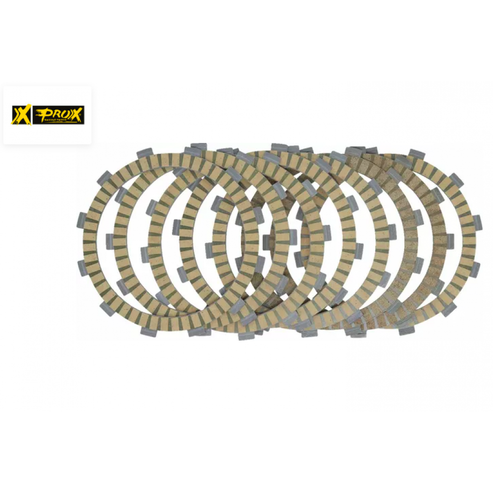 Clutch friction plates Prox 16.S22006 Yamaha YZ125 93-97 and Yamaha YZ125 05-23