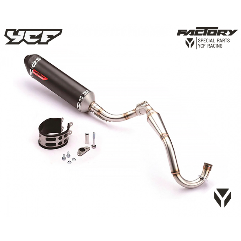 Izpuh Factory Racing za YCF Pilot F125, Pilot F150, SM 150