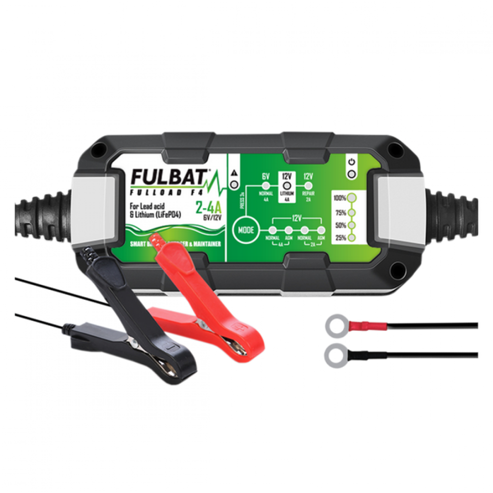 Polnilec baterij akumulatorjev Fulbat FULLOAD F4 2A (tudi Lithium)