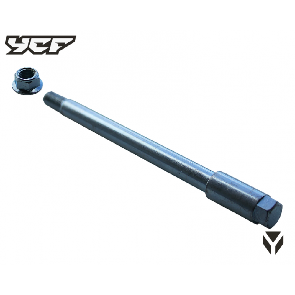 Front wheel axle M15x220 for all YCF expect Lite