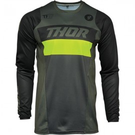 Moški motokros dres THOR Pulse Racer Army velikost XL