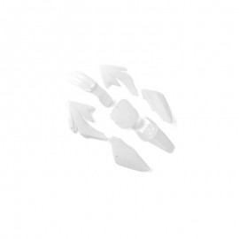 Set plastik CRF70 bele barve