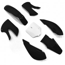 Set plastik KLX črne barve