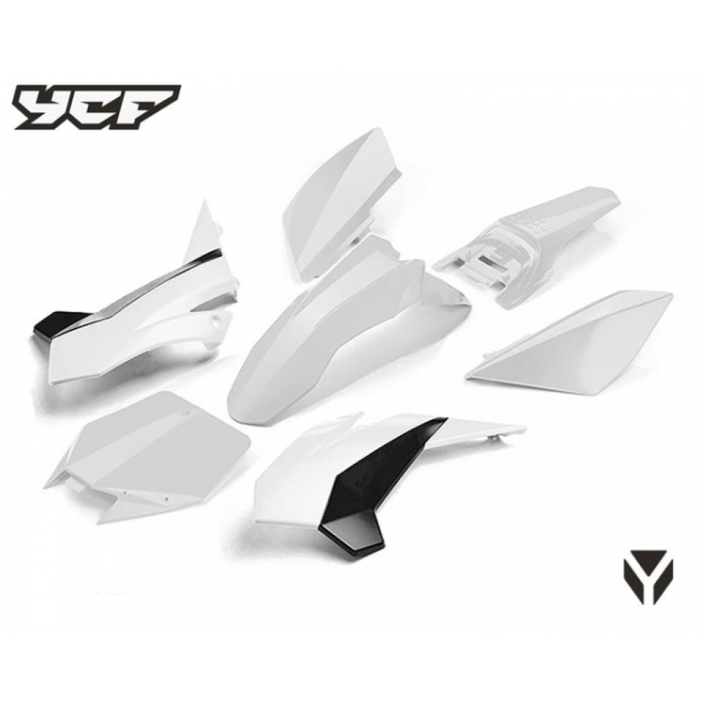 Plastic kit YCF Lite, Start white