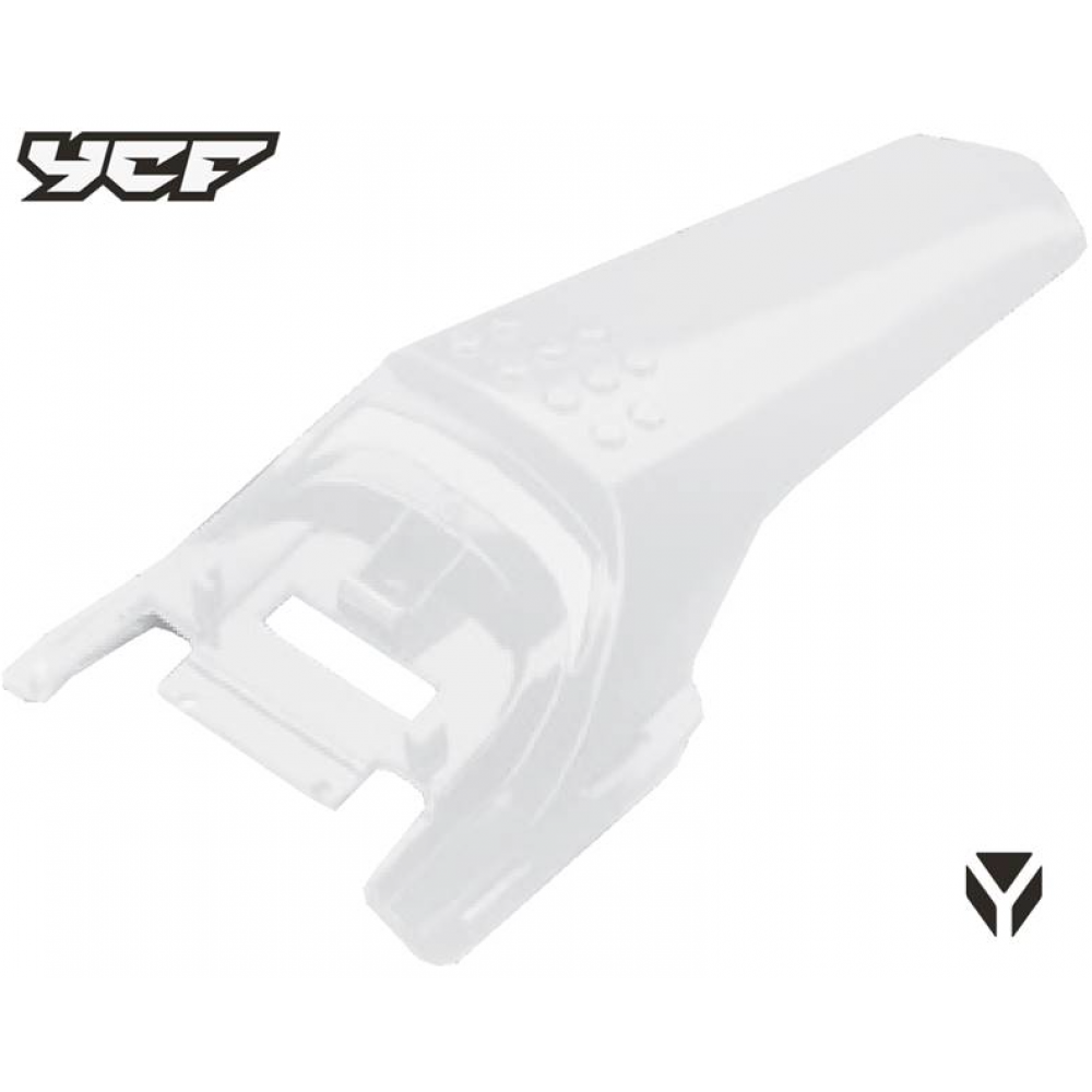 Zadnji blatnik za YCF Lite 88/125, Start 88/125, SM 125 bele barve.