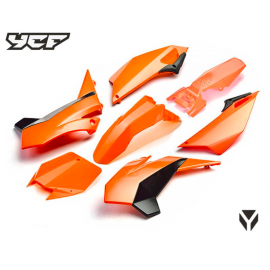 Set plastik YCF Pilot, SP1, SP2, SP3, SM150 oranžne barve