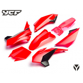 Set plastik YCF Pilot, SP1, SP2, SP3, SM150 rdeče barve