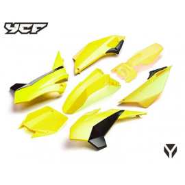 Set plastik YCF Pilot, SP1, SP2, SP3, SM150 rumene barve