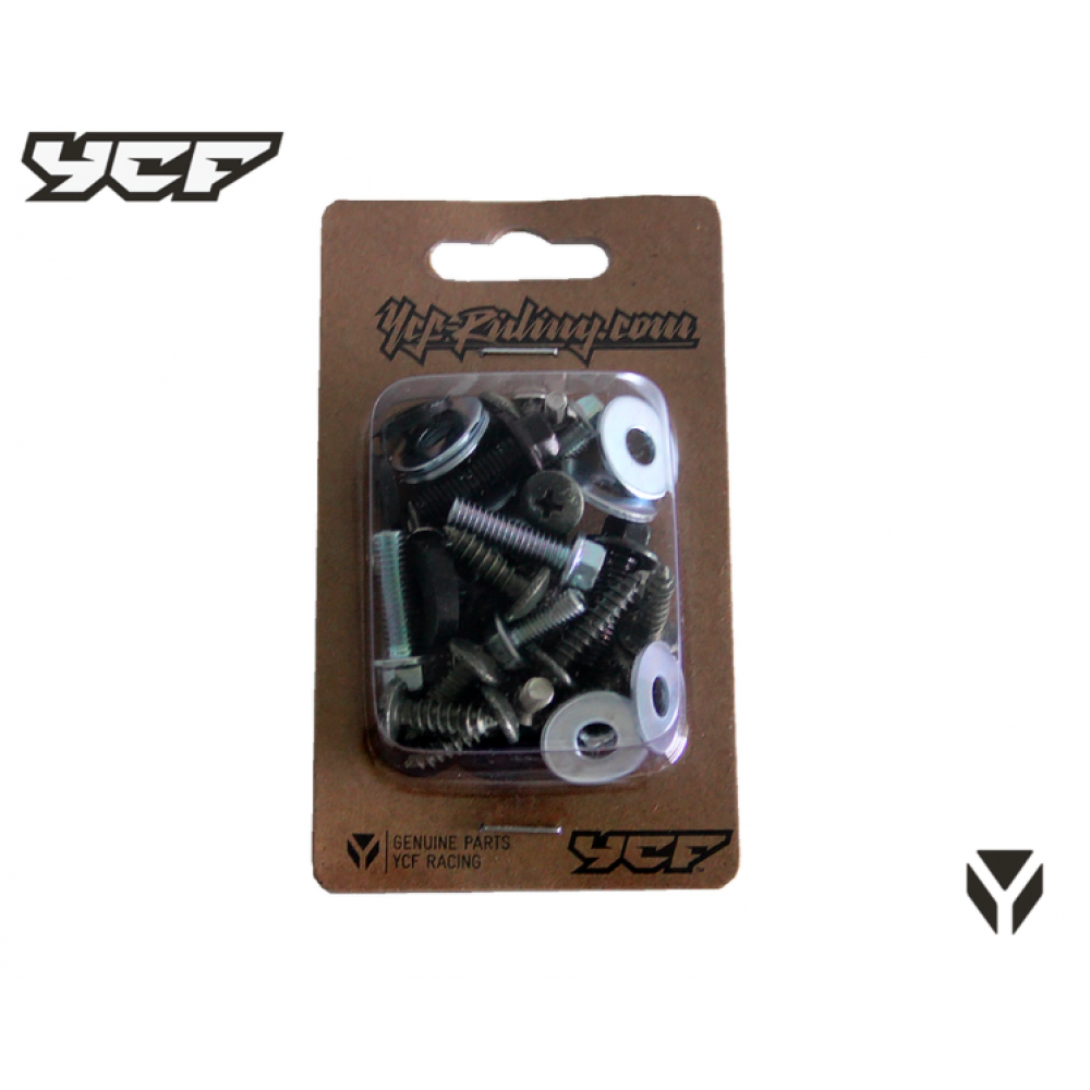 Complete plastic screw kit YCF Lite, Start, Pilot, SP1, SP2, SP3, SM150