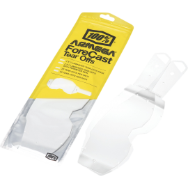 Tear offs 100% goggles 100% ARMEGA 50pcs