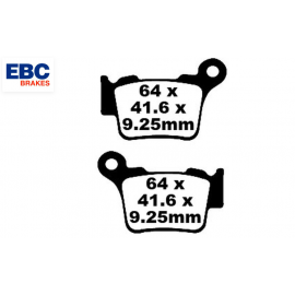 Brake pads EBC FA368TT GAS GAS from 2021 rear
