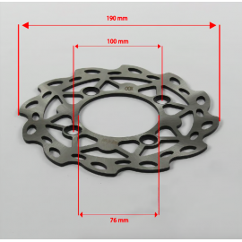 Zavorni disk RFZ valovit 190mm